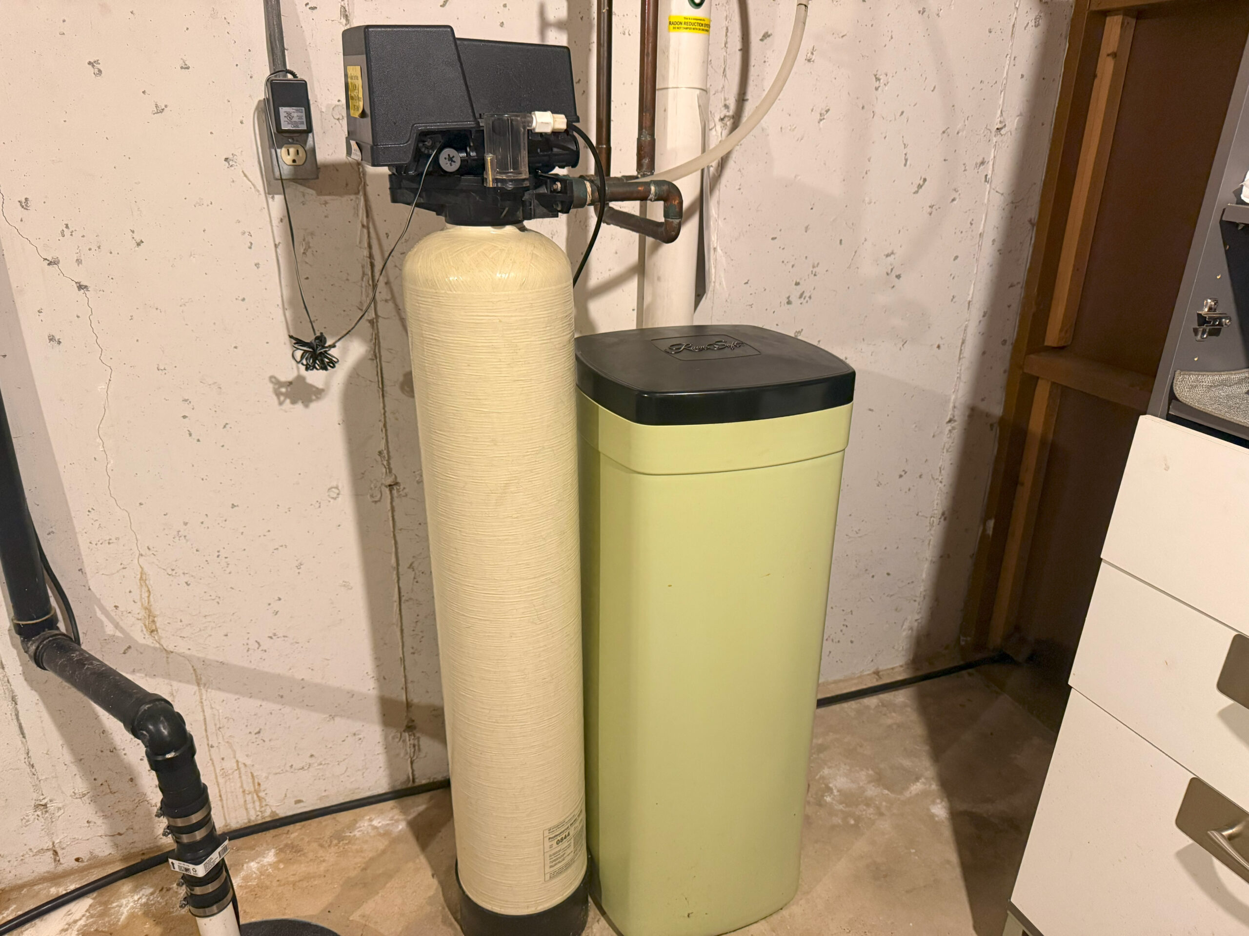 Hard water in Northern Illinois homes often leads to water softener installation